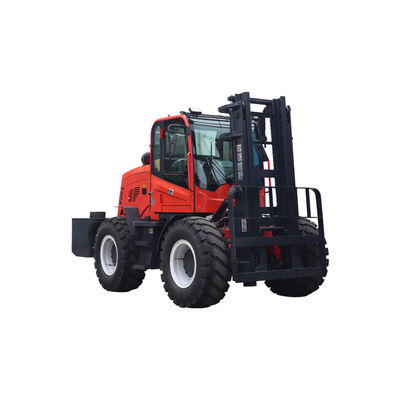 5.0T Chariot élévateur sur terrain accidenté courte hauteur de levage 3 à 6 m