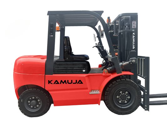 Capacité de charge 5000 kg Moteur diesel Chariot élévateur à deux roues avant